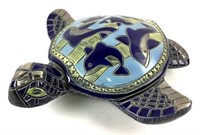 Rinconada De Rosa Ltd. Ed. Ceramic Pottery Turtle