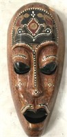 Indonesia Marquetry Inlay Mask
