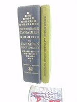 2 dictionnaires Canadien/Anglais-Français