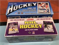 Sealed 1991 Score & 91-92 OPC hockey cards