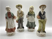 Quantity of 4 Deville Figurines