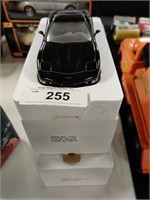 1:24 1997 Corvette in Box (black, red) Brookfield