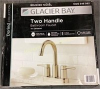 Glacier Bay Two Handle Bathroom Faucet