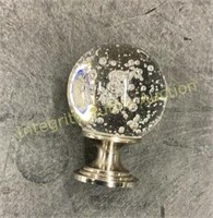 18ct Liberty Bubble Glass Knob Clear