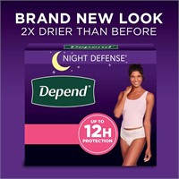 Depend Night Defense Women's L, 36Ct