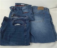 Three pairs of size 34 30 jeans