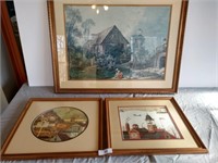 3 Landscaped Framed Prints