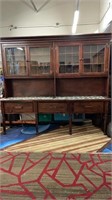 Hand Crafted Buffet China Hutch Cabinet