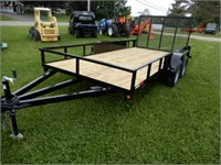 New 2018 Griffin 76" x 14' Landscape/Utility