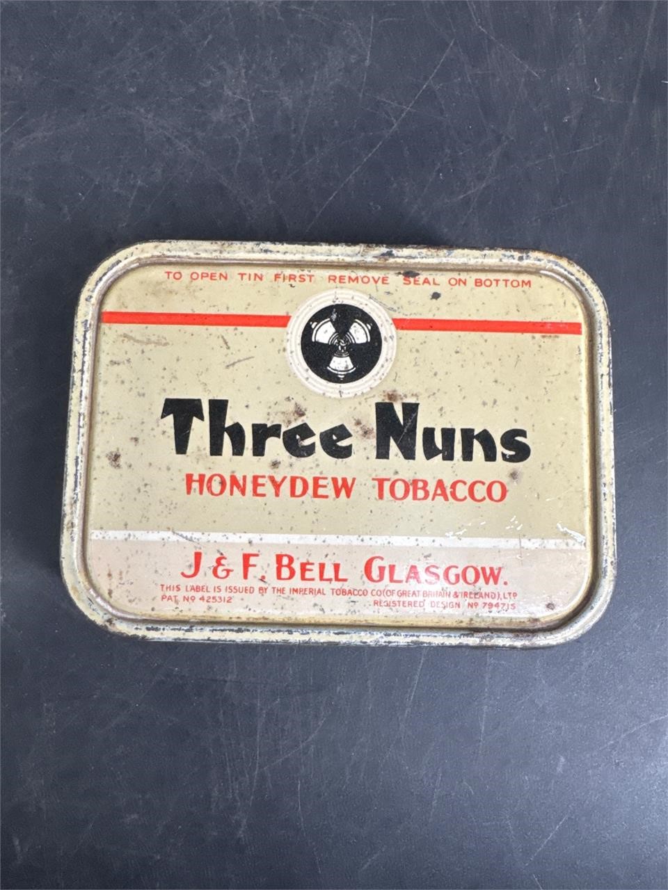 THREE NUNS HONEYDEW TOBACCO TIN