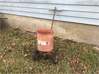 Vintage lawn chemical spreader