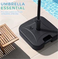 Black Patio Umbrella Base