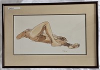 64H Male Physique Rutheford print Under Glass
