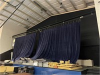 50' AUDITORIUM (RETRACTIBLE) THEATRE CURTAIN