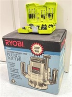 Ryobi Plunge Router RE600, Router Bits