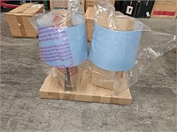 Two Blue Accent Table Lamps - by  Pillowfort