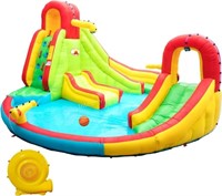 WELLFUNTIME Inflatable Water Park $310 Retail