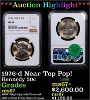 ***Auction Highlight*** NGC 1976-d Kennedy Half Do
