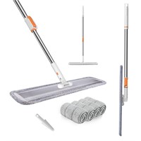 Microfiber Flat Mop 32 in Large Mops for Floor Cle