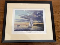 Signed by artist Doug Alvord River Dunes NC