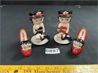 Betty Boop Salt & Pepper Shakers