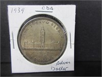 CANADA 1939 SILVER DOLLAR