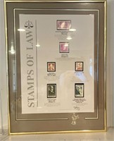Framed & Numbered Stamps of Law