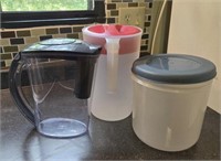 Brita Filtrated Pit./Plastic Pitcher/PlasticCont.