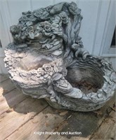 Plaster Yard Art Work 1' 10" H 2' W