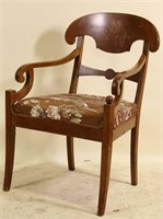 PAIR OF CIRCA 1880's GUSTAVIAN MAGH ARMCHAIRS