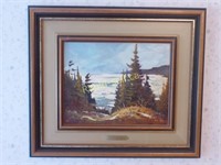 Original D.R. Hall Signed Painting
