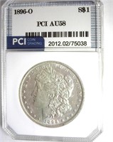 1896-O Morgan AU58 LISTS $675