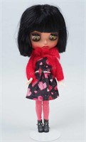Custom Neo Blythe Doll with Hearts Outfit