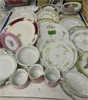 Assorted Dishes, Platters, Plates. Lusterware,