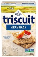 TRISCUIT Crackers, Original Flavour, 1 Box (200g)