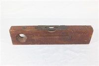 Vintage Stanley Wood Level - 13 1/2 inches long