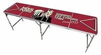 Red Cup Pong 8' Folding Beer Pong Table
