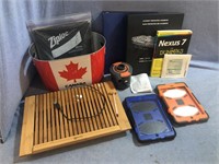 Camping/Cottage Style Lot Includes Canada Tin,
