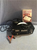 Car Battery Charger By Omni (Tested) With Battery