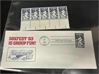 Babe Ruth Baseball Stamps & First Day of Issue