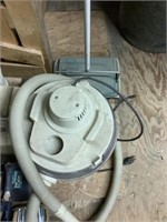 Shop vac, and Bissell push vacuum