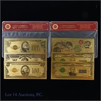 Replica - Novelty Gold-Plated Banknotes (6)