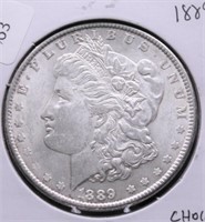 1889 MORGAN DOLLAR CHOICE BU