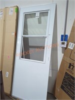 32" x 80" screen door with window