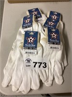 WHITE MILITARY GLOVES - MADE IN USA