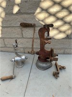 Vintage Cinsa + Aluma Meat Grinder