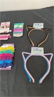 New head band hair ties and scrunches