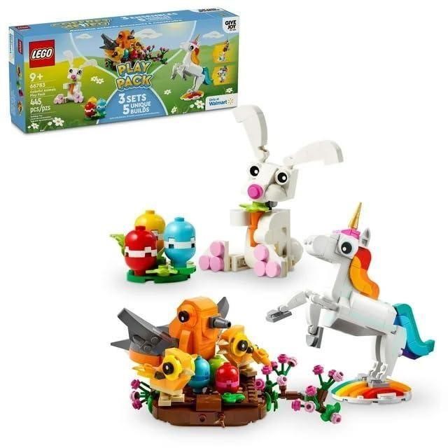 LEGO 66783 Colorful Animals Play Pack, 5 in 1