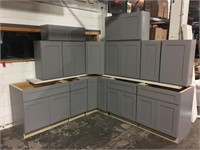 Dove Gray Kitchen Cabinet Set