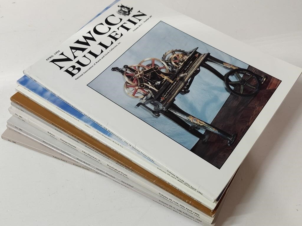 Nawcc Bulletin Watch & Clock Collector Books